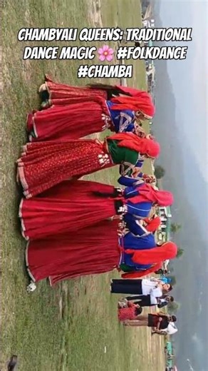 Chambyali Queens: Traditional Dance Magic 🌸 #FolkDance #chamba