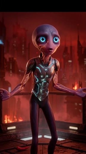 Alien Tried Spicy Food For The First Time… 🌶️👽 (Instant Regret!) #shorts