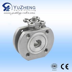 [Hot Item] Stainless Steel Ball Valve-Wafer Type Ball Valve