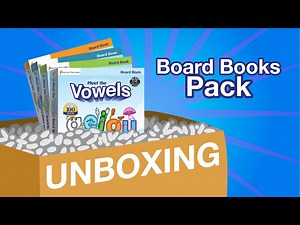 Board Books Pack | UNBOXING | Preschool Prep Company - Videos For Kids