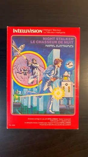 1982 Night Stalker for Intellivision