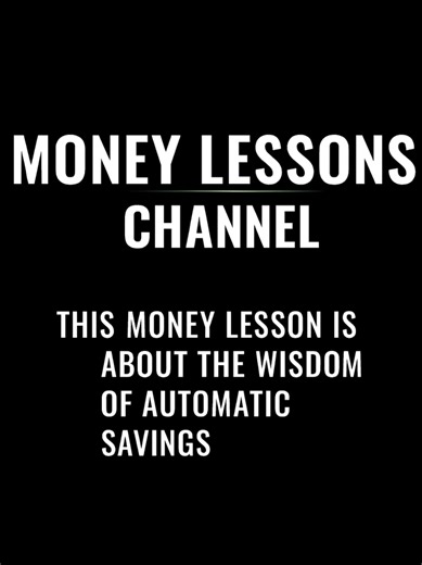 THIS MONEY LESSON IS ABOUT THE WISDOM OF AUTOMATIC SAVINGS Ever feel like your paycheck vanishes before you can even think about saving? Let’s change that by making your bank do the heavy lifting for you. First, set up a recurring transfer. Even if it’s just $20 every payday, moving it automatically from checking to savings ensures you pay yourself first before the daily spending begins. Next, look into