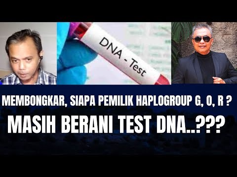 Membongkar, Siapa Pemilik Haplogroup G, O dan R ? Masih Berani Test DNA ?