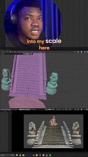 Blender: Instantly Mirror Models! Easy Tutorial #shorts