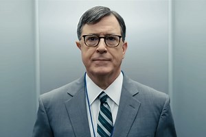 Stephen Colbert Parodies ‘Severance’ With His Own “Deleted Scenes” On ‘The Late Show’