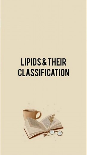 Lipids and their classification #notes #biochemistry #biology #anatomy#bscnursing #trendingshorts