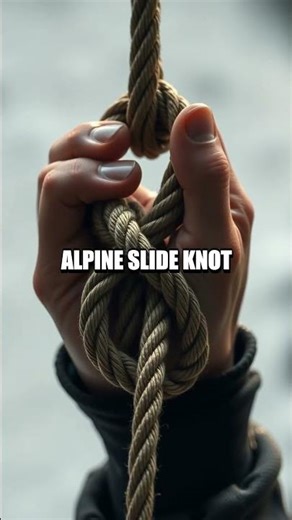 Quick Self-Rescue: Freeing a Tangle with the Alpine Slide Knot