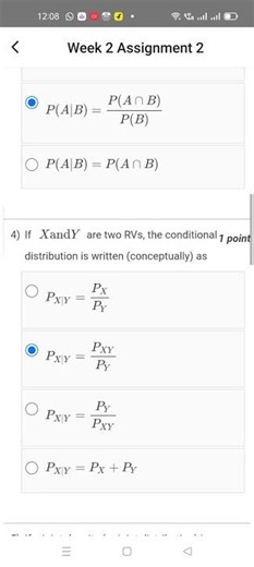 Mathematical Foundations of Machine Learning WEEK 2 KEY NPTEL 2026