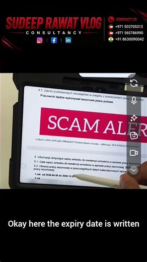 POLAND 🇵🇱 seasonal Work permit Scam alert🚨 ⚠️