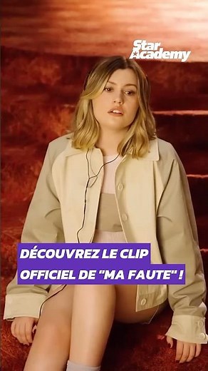 Le clip officiel de "Ma faute" est enfin DISPONIBLE ! 🔥🎶 | #StarAcademy 2025