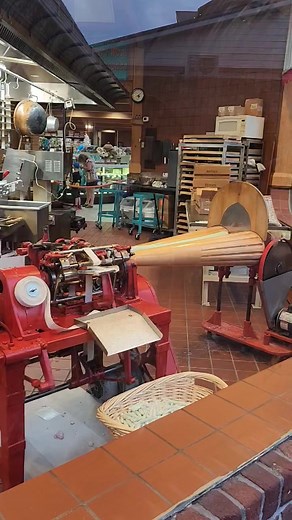 Watching that taffy machine at Ole Smoky Candy Kitchen in Gatlinburg is a daily addiction you can't shake. It's like the taste of the candy itself. Even though I can't indulge like I did before, I encourage you all to make up for my loss.😁🙂😋 | Gatlinburg NOW