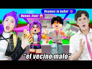 RUMI and JINU ARE NEIGHBORS 😱 K-POP WARRIORS play BROOKHAVEN