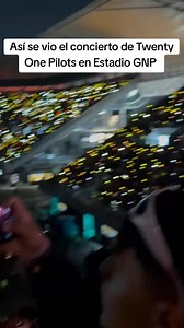 33K views · 1.9K reactions | Uno de los mejores fan project se vio ayer en Estadio GNP durante el show de Twenty One Pilots, 60 mil luces de colores. | Rock360Mx | Facebook