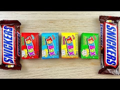 😋Yummy Kinder Surprise Chocolate Very Yummy Kinder A Lot of Candy ASMR