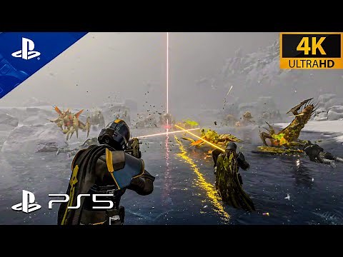 Helldivers 2 New 5 Minutes Exclusive Gameplay (4K 60FPS HDR)
