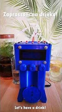 Robot do nalewania drinków. Robot for pouring drinks.