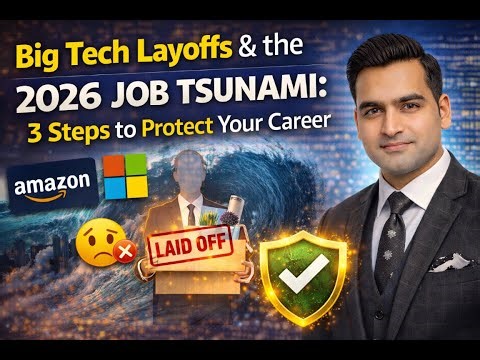 Big Tech Layoffs & the 2026 Job Tsunami: 3 Steps to Protect Your Career