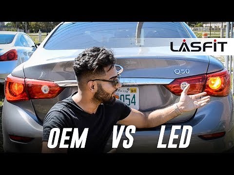 Infiniti Q50 Lasfit LED Turn Signal Install | Step By Step