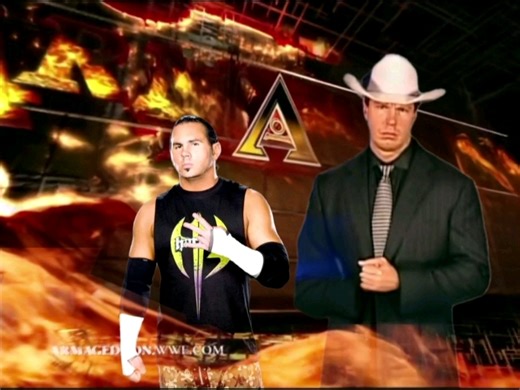Armageddon 2005 Matt Hardy vs . John Bradshaw Layfield