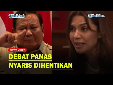 Debat Prabowo VS Najwa Sempat Dihentikan