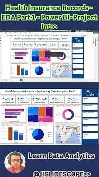 Health Insurance Records - EDA Part 1 - Power BI Project Intro