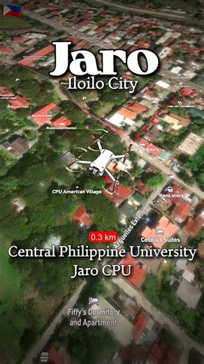 Jaro CPU Iloilo City Philippines Aerial Footage #AerialFootage #AerialView