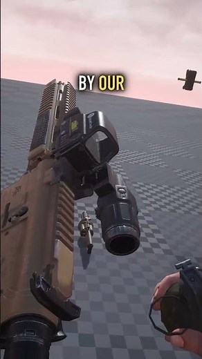 We fixed our G33 scope so it can be flipped properly #zerocaliber2