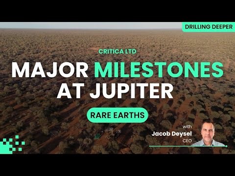 Gallium breakthrough strengthens Critica’s strategy