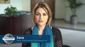 "How Toastmasters has helped me" - Member Testimonial Since 1924, Toastmasters International has helped people from diverse backgrounds become more confident speakers, communicators and leaders. Sara shares how Toastmasters helped her gain confidence. http://bit.ly/1ZC8J8E #Toastmasters #TuesdayMotivation #MemberTestimonial Toastmasters International | Toastmasters International
