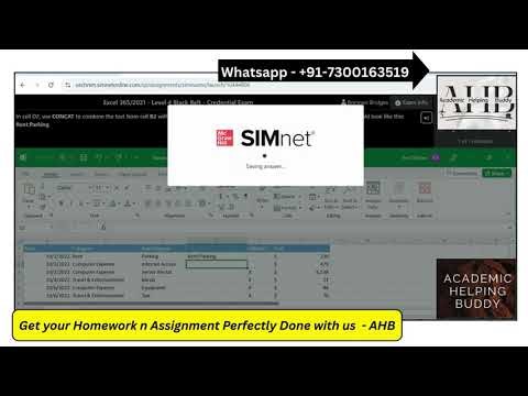 Excel 365/2021 Level 4 Black Belt Certification Exam Guide | Credential Test Prep SIMnet Training