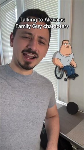 Talking to Alexa as Family Guy characters #familyguy #alexa #impressions #voiceacting