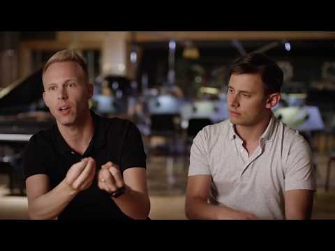 THE GREATEST SHOWMAN Behind The Scenes Interview - Benj Pasek & Justin Paul