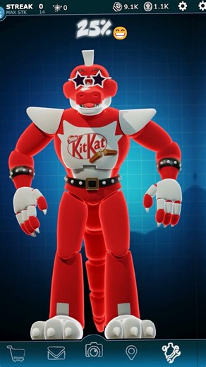 Fnaf ar edit 🦄 Wellerman - Sea Shanty 100%-1% ⭐️ Security Breach edit #wellerman #shorts #edit