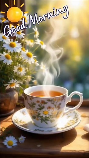 Good Morning🌹 Morning nature✨Start a new day brightly🔅Spring Melody