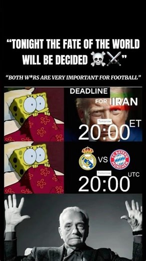 These will be the fates of the world… 😱 #ronaldo #realmadrid #rma #madrid #bernabeau #bayernmunich