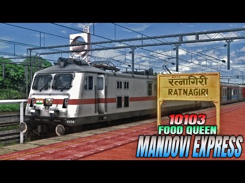 PART-2 10103 MANDOVI EXPRESS| INDIAN RAILWAYS || MSTS || TRAIN SIMULATOR 2025 #indianrailways