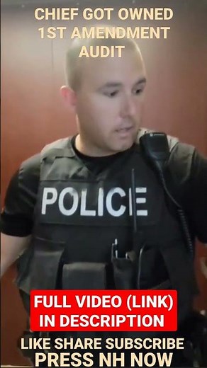 *CHIEF GETS OWNED* TOWN MANAGER GETS EDUCATED IN FIRST AMENDMENT AUDIT