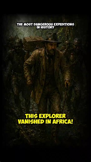 This explorer vanished deep in Africa! #Shorts #ancienthistory #legend