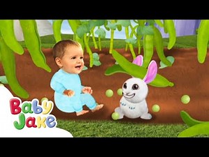 Baby Jake - The Popping Peas Game! 💚 | Full Episodes |