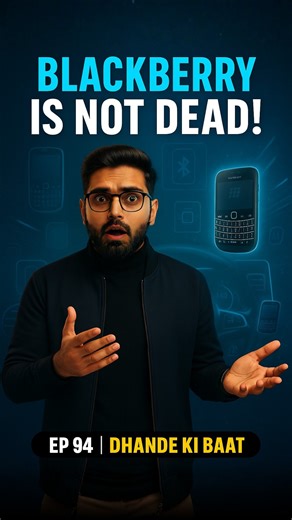 Harsh Solanki on Instagram: "Ep 94 – BlackBerry Is NOT Dead! 📱➡️🚗 Everyone thought BlackBerry was finished… But today, it silently runs 250 million cars worldwide! From BMW to Mercedes — most luxury EVs use BlackBerry’s QNX software to power their dashboards and safety systems. A company that once lost the smartphone war… is now ruling the auto-tech game with 40% market share! 🔥 [ BlackBerry comeback, QNX software explained, EV software market, auto tech India, BlackBerry