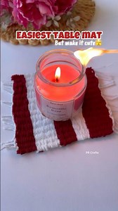 Must try this table mat🥺||#tablematdesign #tablemat #woolart #diy #matdesign #tutorial #woolencraft