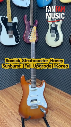 Samick Stratocaster Honey Sunburst (Full Upgrade) korea#samick #samickkorea #samickstratocaster