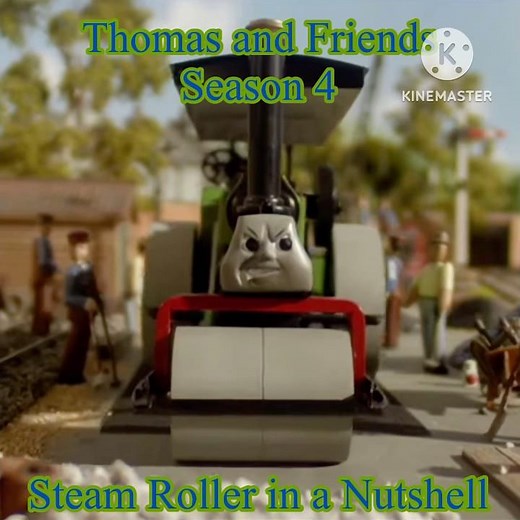 Steam Roller in a Nutshell (George the Steamroller) Moment 😎😎😎😏😏😏