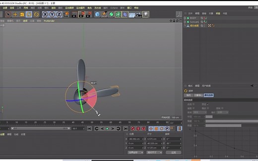 c4d物体不能移动的办法以及物体怎样以中心圆点进行平均复制