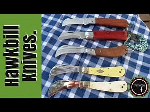 Hawk-bill knives, a few of my favourites.