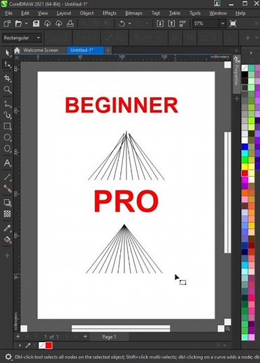 Coreldraw 2025 - Tips for using the Align tool with anchor points #shorts #viral