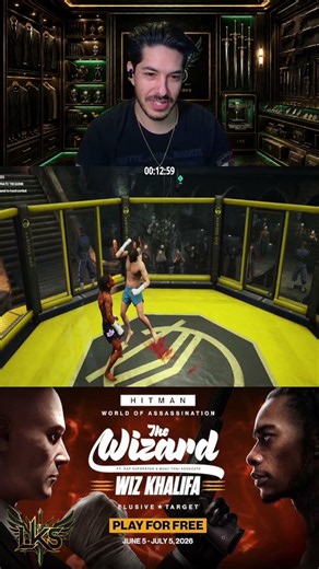 Baba Yaga Beat Down The Wizard 💀 | HITMAN #shorts