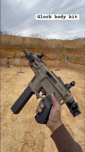 Glock body kit! Recover tactical P-IX modular ar platform.