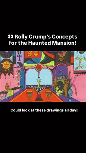 2.9K views · 39 reactions | Wow, look at that artwork! So interesting to see what could have been. This clip was from Disney’s latest episode of “We Call It Imagineering” on YouTube, focusing on the Haunted Mansion and its various iterations. | Mickey Visit Secrets | Facebook