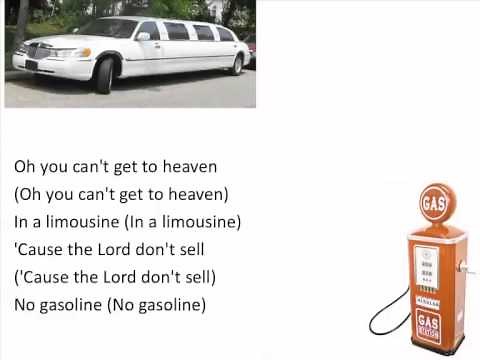 Oh You Can't Get to Heaven ~ lyric video